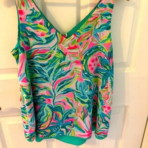 Lilly Pulitzer reversible blouse